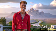 The Beautiful & Handsome,Young Men version of the Golden City Collection,created by,Art by Innovation.