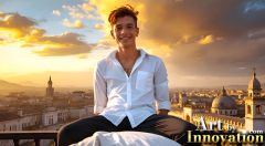 The Beautiful & Handsome,Young Men version of the Golden City Collection,created by,Art by Innovation.