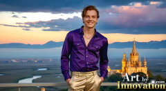 The Beautiful & Handsome,Young Men version of the Golden City Collection,created by,Art by Innovation.