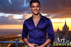 The Beautiful & Handsome Men of the Golden City,is a collection of AI generated images of sexy,glamorous,handsome guys in the heavens.