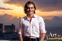 The Beautiful & Handsome,Young Men version of the Golden City Collection,created by,Art by Innovation.