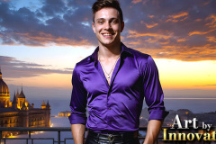 The Beautiful & Handsome,Young Men version of the Golden City Collection,created by,Art by Innovation.