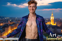 The Beautiful & Handsome,Young Men version of the Golden City Collection,created by,Art by Innovation.