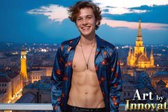 The Beautiful & Handsome,Young Men version of the Golden City Collection,created by,Art by Innovation.