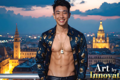 The Beautiful & Handsome,Young Men version of the Golden City Collection,created by,Art by Innovation.