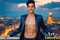 The Beautiful & Handsome,Young Men version of the Golden City Collection,created by,Art by Innovation.