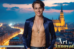 The Beautiful & Handsome,Young Men version of the Golden City Collection,created by,Art by Innovation.