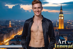 The Beautiful & Handsome,Young Men version of the Golden City Collection,created by,Art by Innovation.