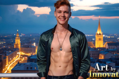 The Beautiful & Handsome,Young Men version of the Golden City Collection,created by,Art by Innovation.