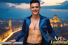 The Beautiful & Handsome,Young Men version of the Golden City Collection,created by,Art by Innovation.