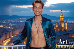 The Beautiful & Handsome,Young Men version of the Golden City Collection,created by,Art by Innovation.