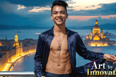 The Beautiful & Handsome,Young Men version of the Golden City Collection,created by,Art by Innovation.