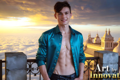 The Beautiful & Handsome,Young Men version of the Golden City Collection,created by,Art by Innovation.