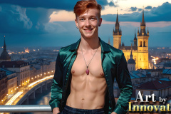 The Beautiful & Handsome,Young Men version of the Golden City Collection,created by,Art by Innovation.