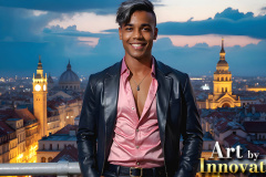 The Beautiful & Handsome,Young Men version of the Golden City Collection,created by,Art by Innovation.