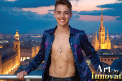 The Beautiful & Handsome,Young Men version of the Golden City Collection,created by,Art by Innovation.