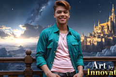 The Beautiful & Handsome,Young Men version of the Golden City Collection,created by,Art by Innovation.