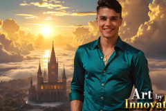 The Beautiful & Handsome,Young Men version of the Golden City Collection,created by,Art by Innovation.