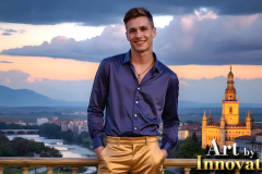 The Beautiful & Handsome,Young Men version of the Golden City Collection,created by,Art by Innovation.