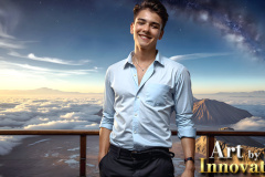 The Beautiful & Handsome,Young Men version of the Golden City Collection,created by,Art by Innovation.