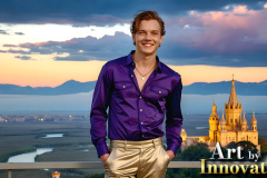 The Beautiful & Handsome,Young Men version of the Golden City Collection,created by,Art by Innovation.