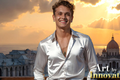 The Beautiful & Handsome,Young Men version of the Golden City Collection,created by,Art by Innovation.