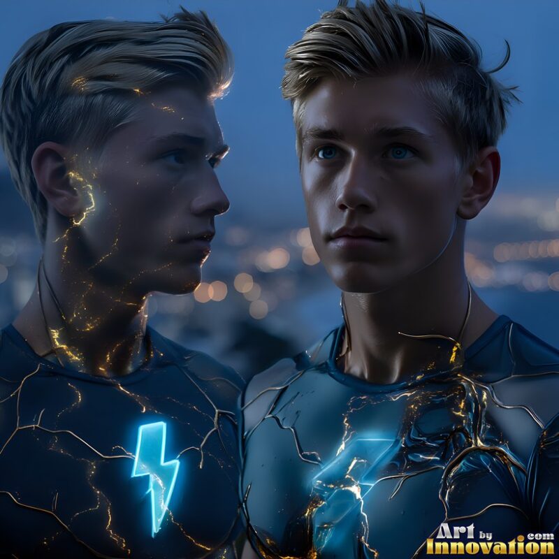 Auravolt: A Superhero Story in Sixteen Scenes
