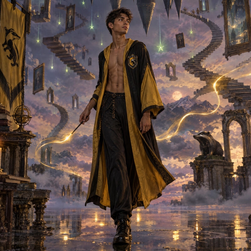Wizard Academy House of the Badgers