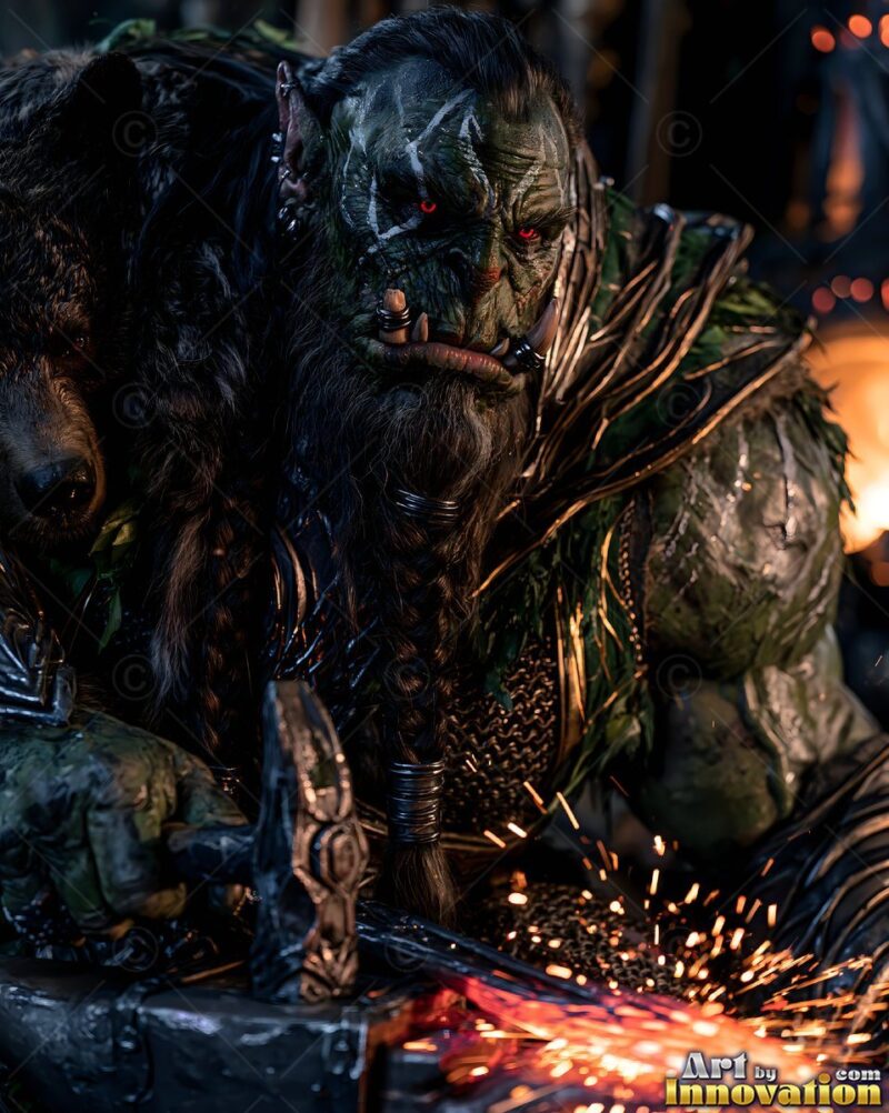 Orc and Goblin Men Art – Warlords and Thieves