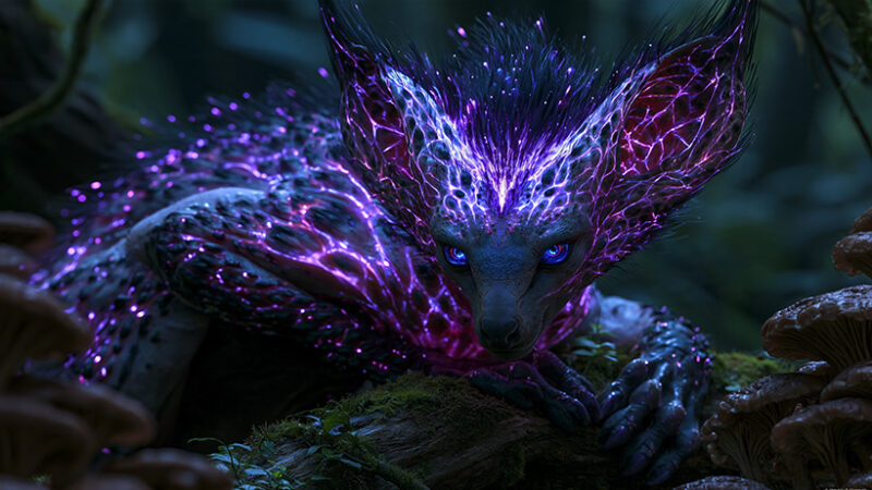 Alien Flora & Planets – AI Fantasy Art