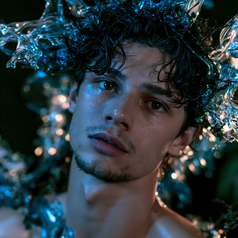 Men Enveloped by Color – Smoke and Powder