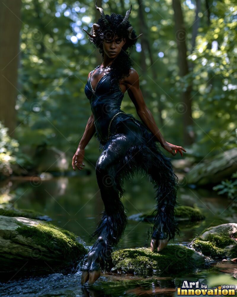 Satyr Women Art – Wild Spirits of Greek Myth