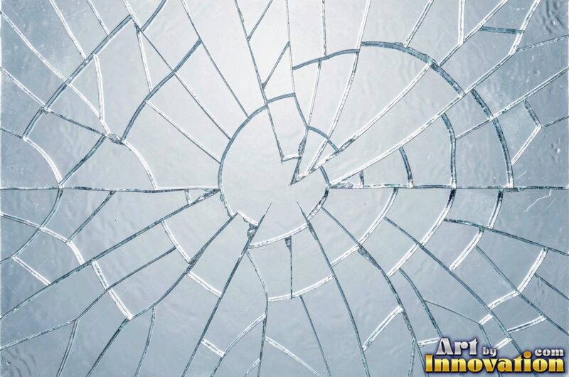 Cracked Glass Textures – Shattered and Broken