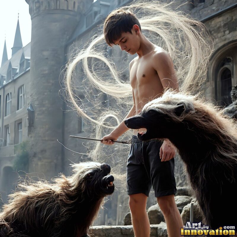 Free Wizard Art – Male Wizards of Four Houses