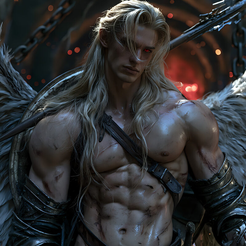 Warrior Angels – Black Wings, Dark Armor and Embers