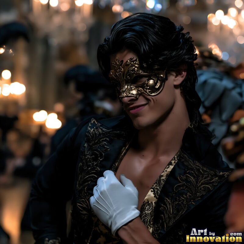 Seasonal Fun – Men’s Halloween Costume Art