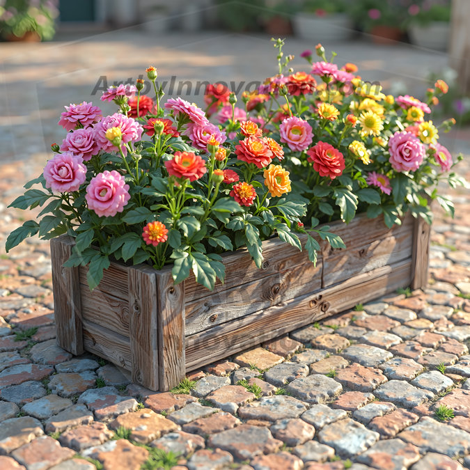 Flower Boxes Art