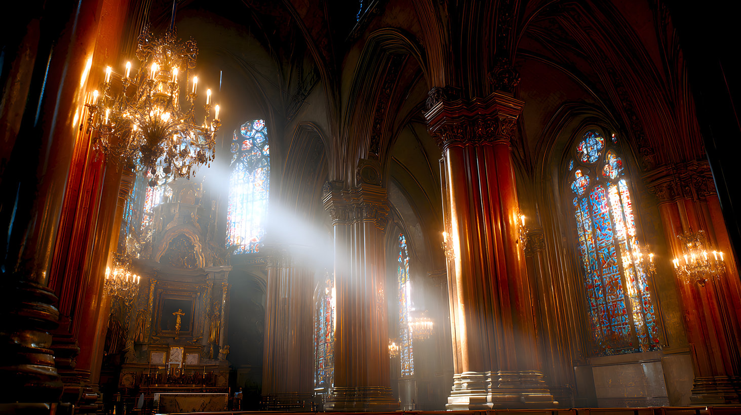 Backgrounds Gothic Atmospheric Gothic Cathedral