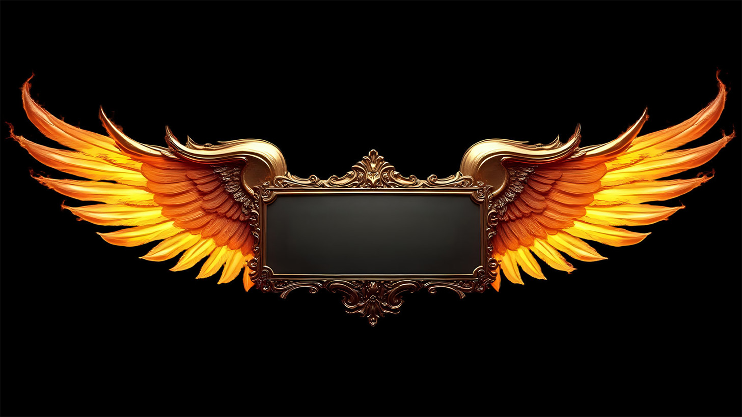 Digital Logo Winged Design