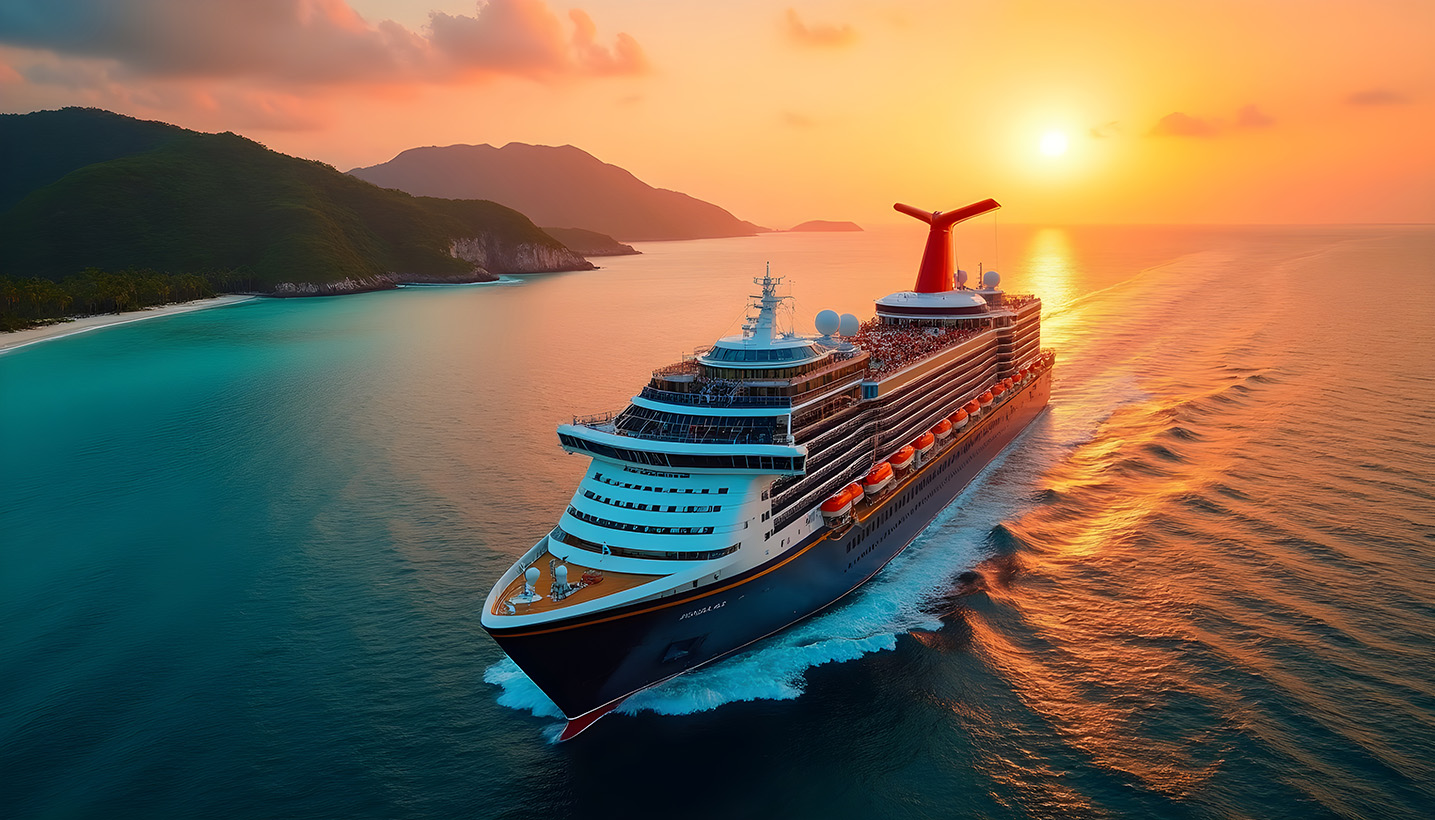 Digital Transportation Boats Cruise Ships