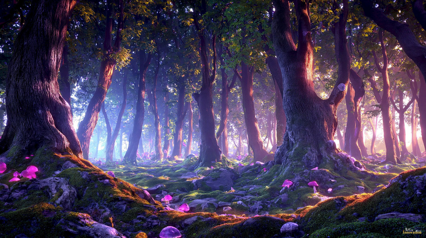 Fantasy Mystical Woodlands