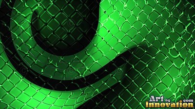 Glossy green scales curve across dark shadows in a winding snake skin pattern