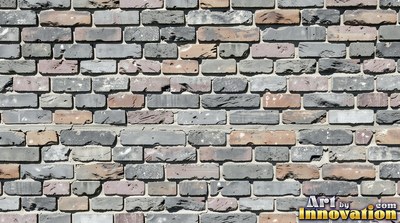 Basket weave brick paving in alternating pairs, a flat full frame surface