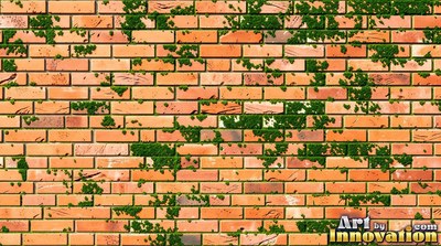 Painted charcoal brick with the paint worn off the edges, a full frame wall texture