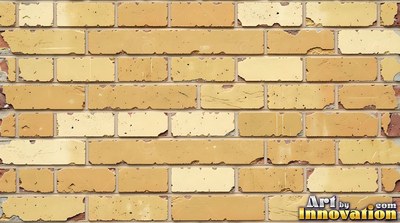 Painted charcoal brick with the paint worn off the edges, a full frame wall texture