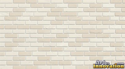 Salmon pink brick laid in a neat stack bond grid, soft even light across the wall