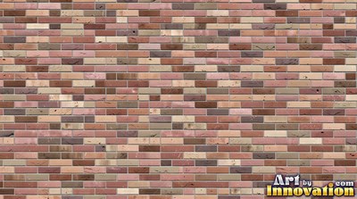 Basket weave brick paving in alternating pairs, a flat full frame surface