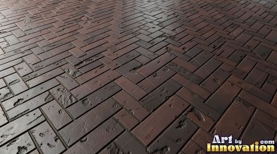 Painted charcoal brick with the paint worn off the edges, a full frame wall texture