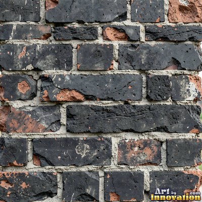Basket weave brick paving in alternating pairs, a flat full frame surface