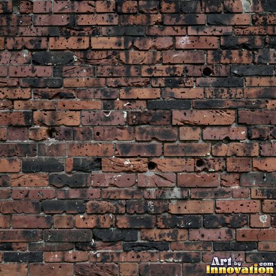 Basket weave brick paving in alternating pairs, a flat full frame surface